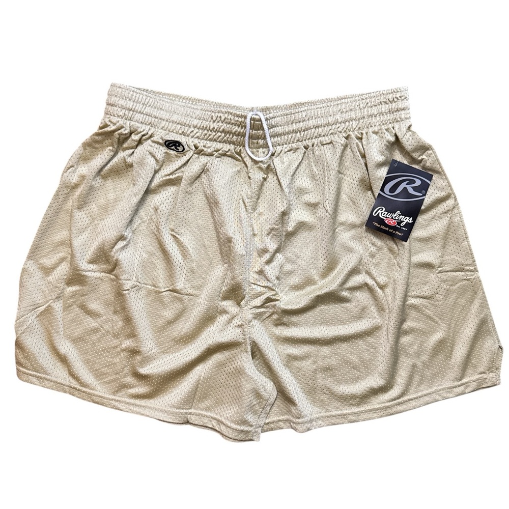 Vintage Deadstock NWT Rawlings Gold Athletic Shorts Men’s Size XXL Adult - Picture 3 of 11